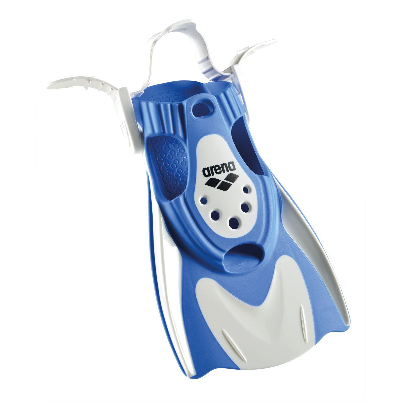 Arena Powerfin Fit - White / Blue - Size L 2/3