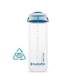 Water Bottle-Recon 750ml-Clear/Navy&Cyan-BR01