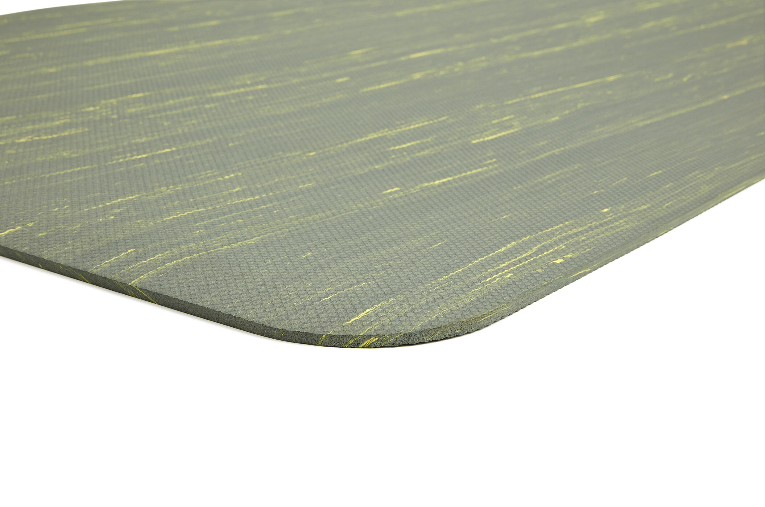 Tapis de yoga Reebok Camo, 5 mm, jaune/vert 5/5