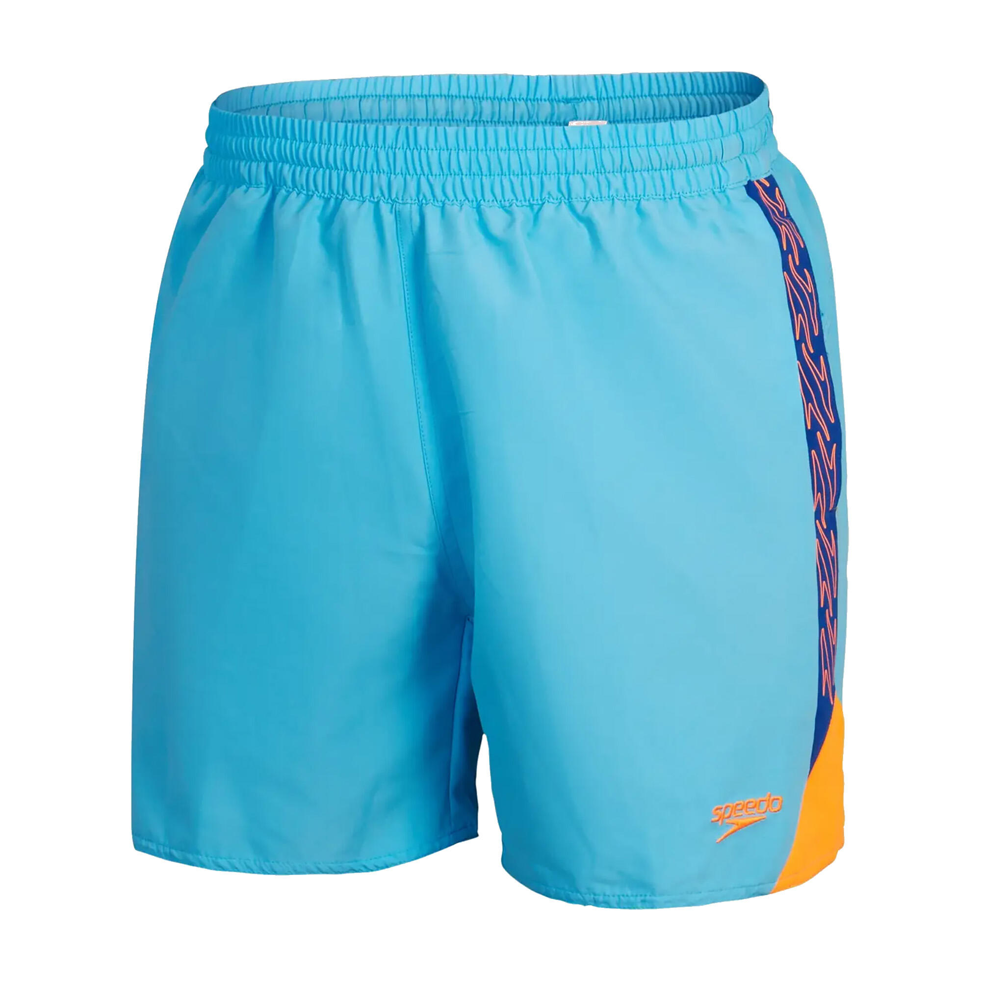 Speedo HyperBoom Splice 16" Wassershorts - Blau / Kobalt / Mandarin - Größe XS 7/7