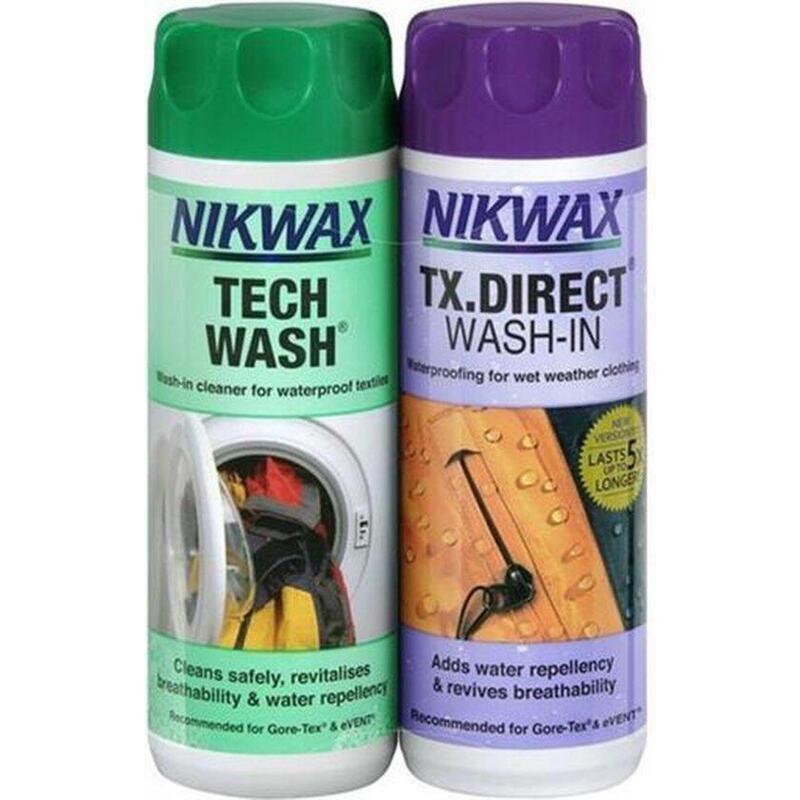 Nikwax Twin Tech Wash 300 ml & Tx.Direct 300 ml - 2-pack