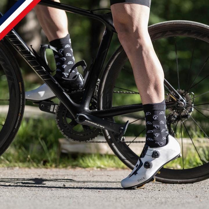 Chaussettes de cyclisme Gapette PENTE DOUCE Decathlon
