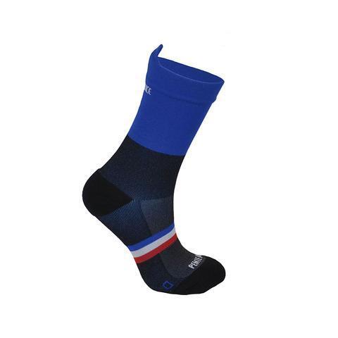 Chaussettes de cyclisme Noir et Bleu