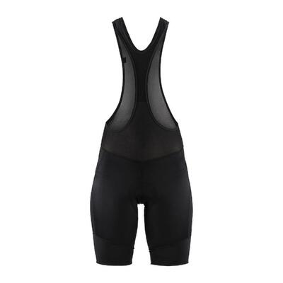 Fietsbroek - craft essence bib shorts - xs - dames - zwart - fietsbroek