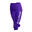 Leggings técnicos Capri mujer Running Fitness Yoga Kinesiotaping violet oscuro