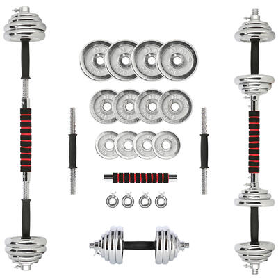 Verstelbare halter en dumbbell set met opbergkoffer - 20 kg