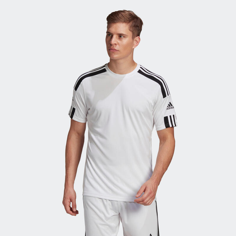 Tricou Fitness ADIDAS Squadra Alb Bărbați