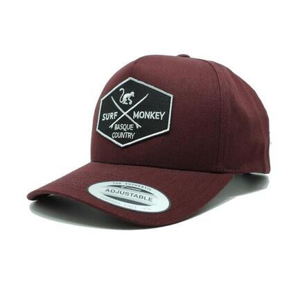 Casquette trucker - 5panneaux -Polyester recyclé /Adulte /Taille unique(Marron)