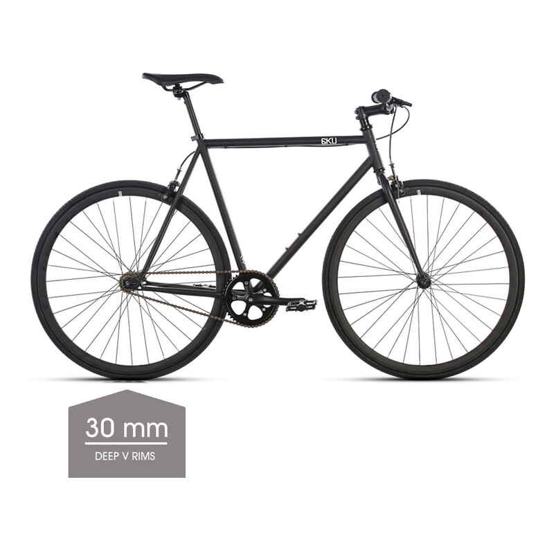 Nebula 1 Singlespeed/Fixed Bike - 30 mm Deep V Felgen