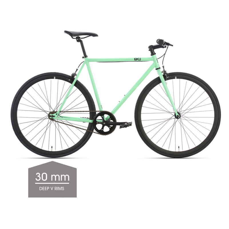 Milan 2 Singlespeed/Fixed Bike - 30 mm Deep V Felgen