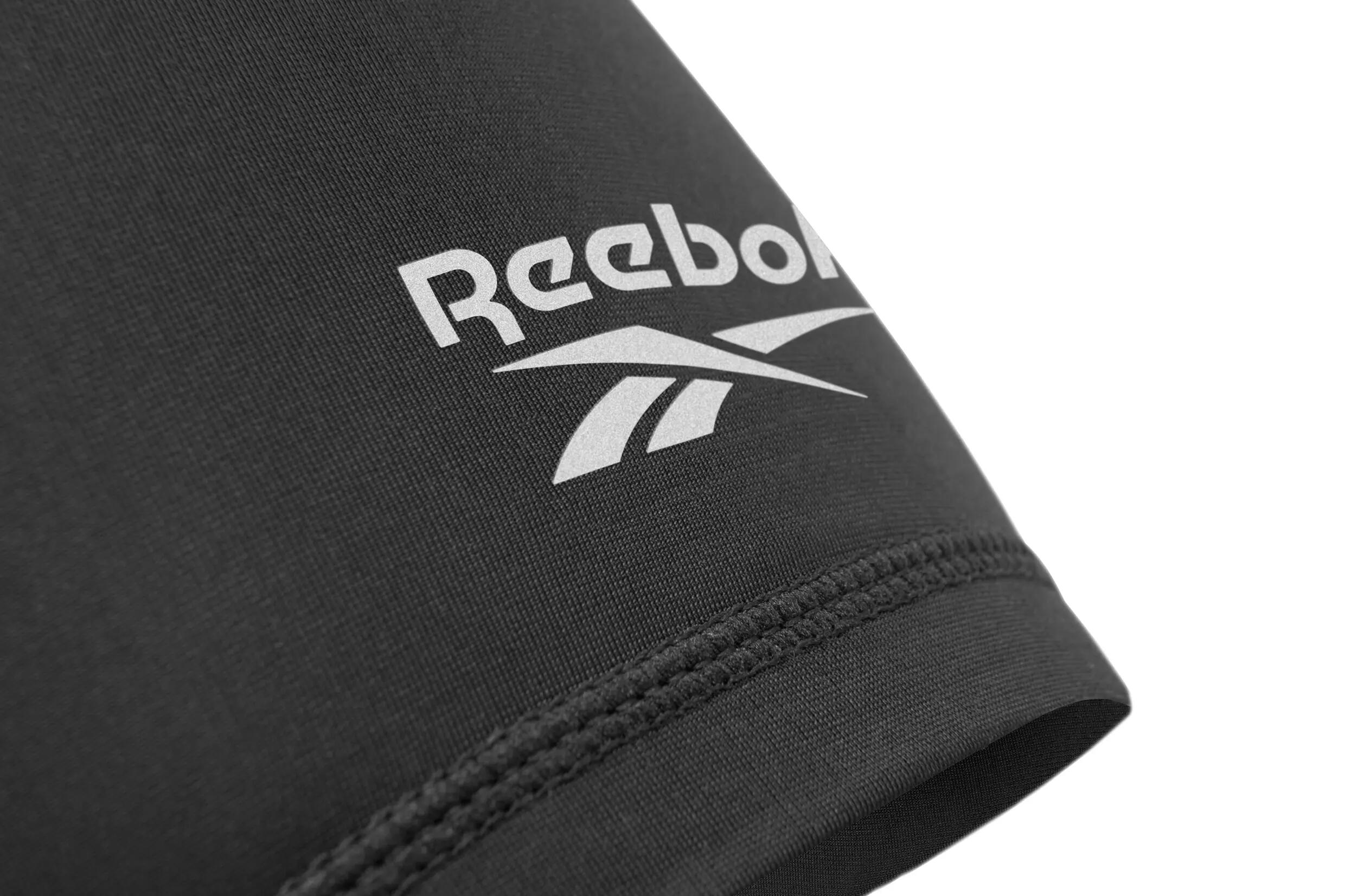 Manchon de compression Reebok pour la cuisse, noir L 3/5