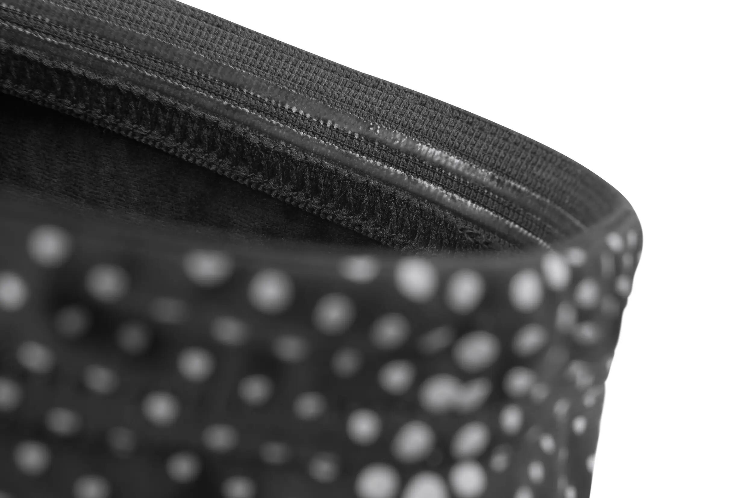 Manchon de compression Reebok pour la cuisse, noir L 4/5