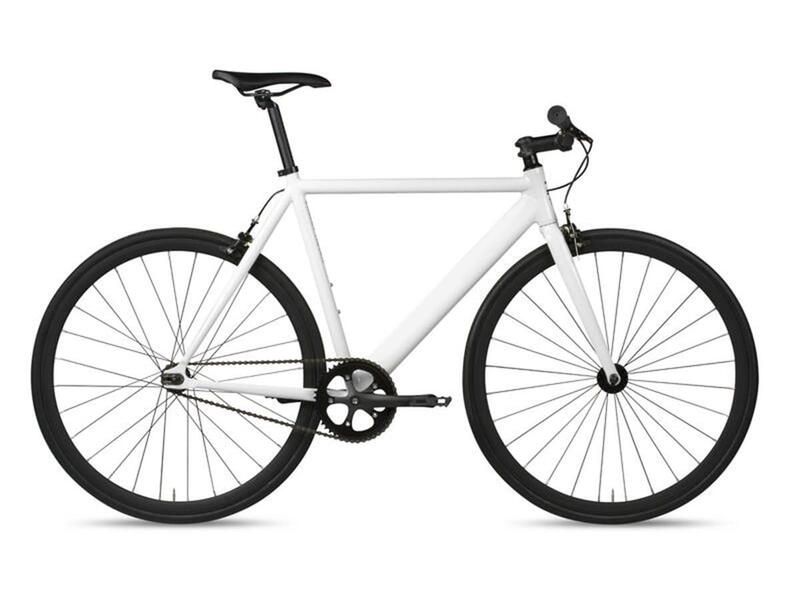6KU Vélo de piste Singlespeed/Fixed - blanc