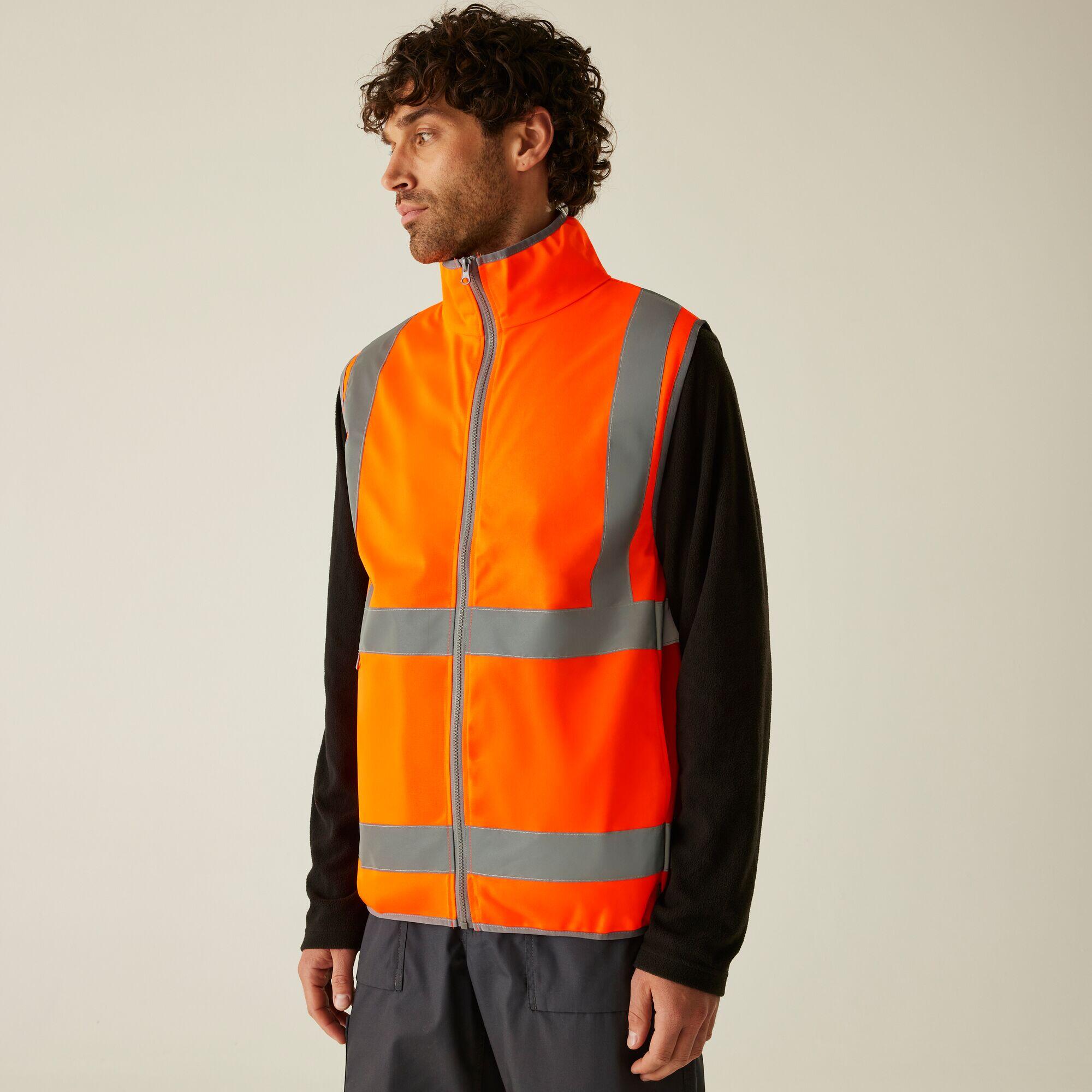Kamizelka z pełnym zamkiem Regatta Hi-Vis Pro