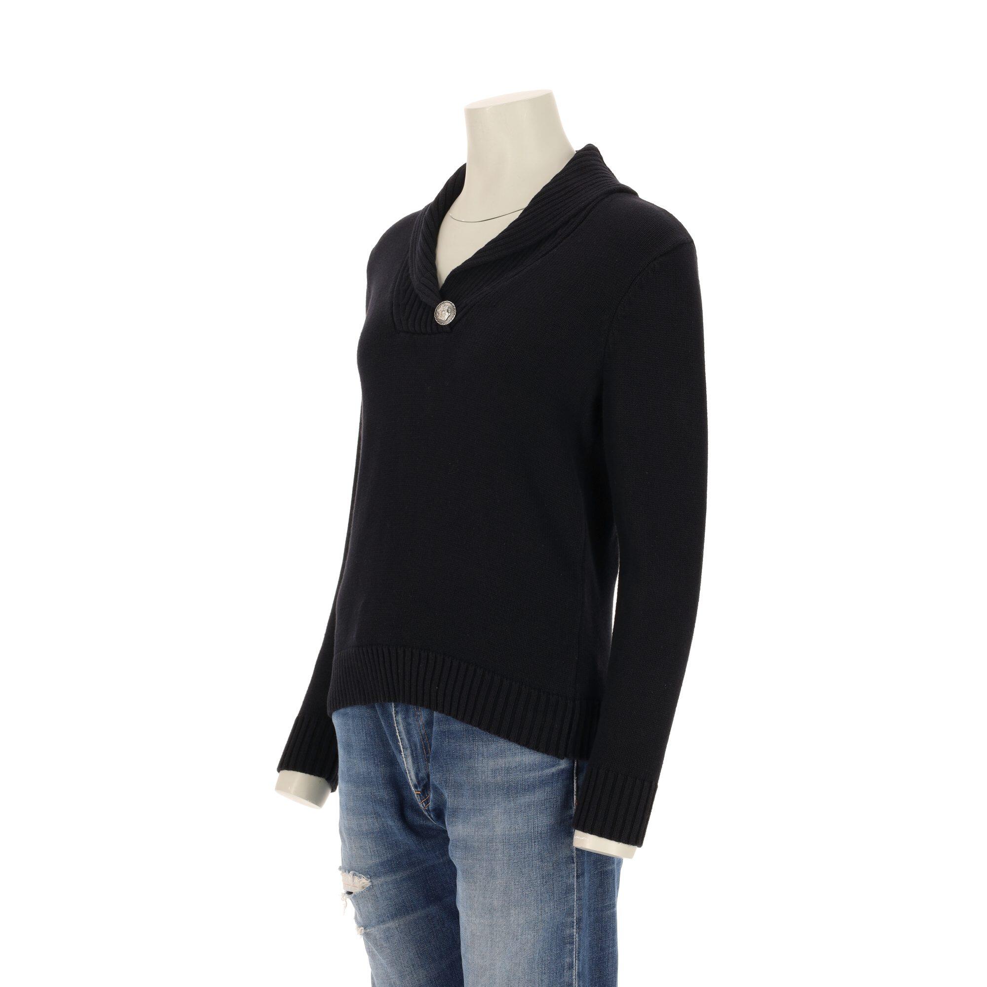 Reconditionné - Pull Femme Noir - Très Bon État 4/7
