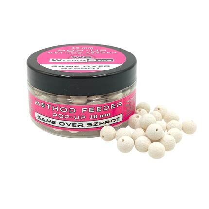Kulki Pływające Pop Up 10mm z dziurką Warmuz Baits 100ml GAME OVER SZPROT