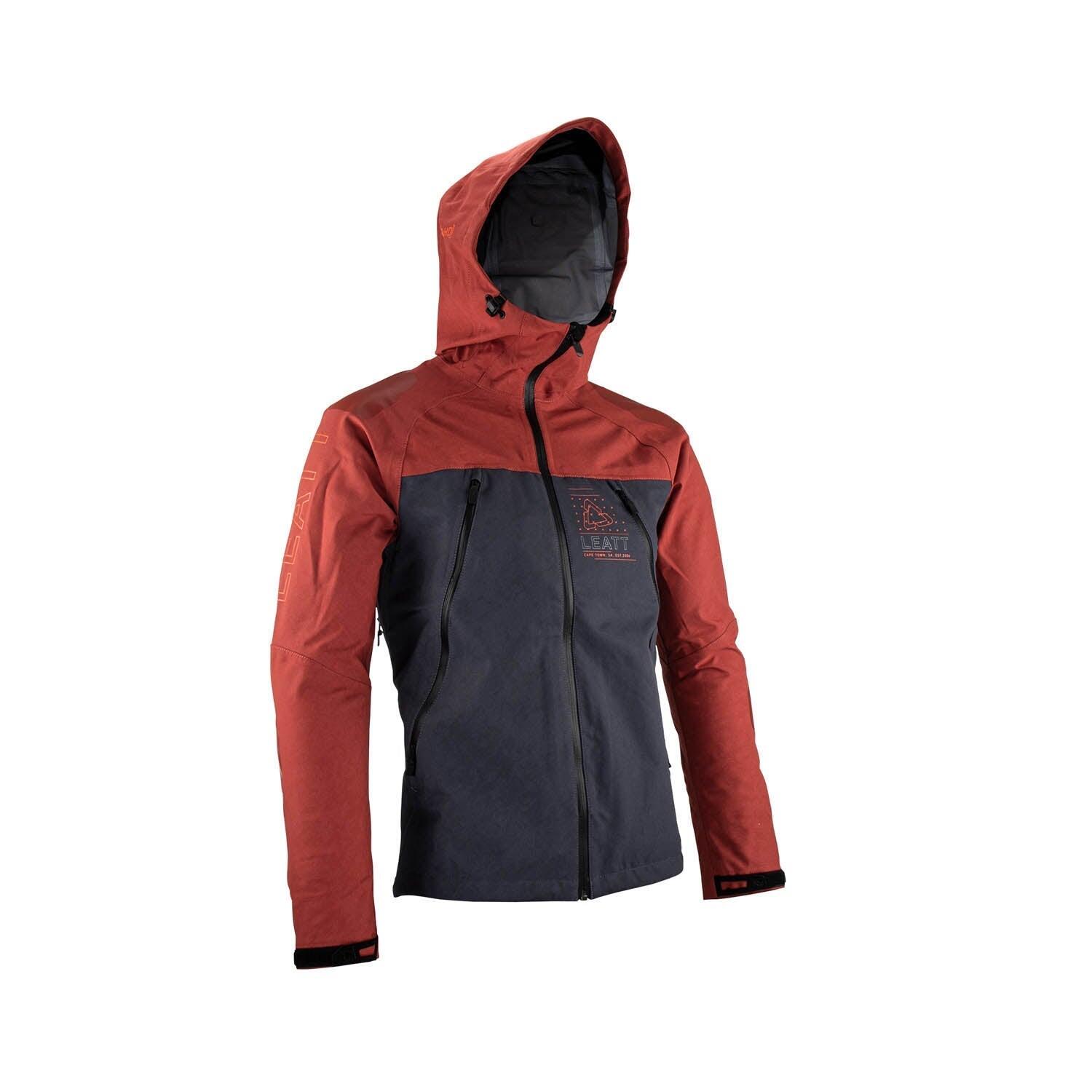 Giacca MTB 5.0 ideale in tutte le condizioni climatiche Rosso Uomo 6/7