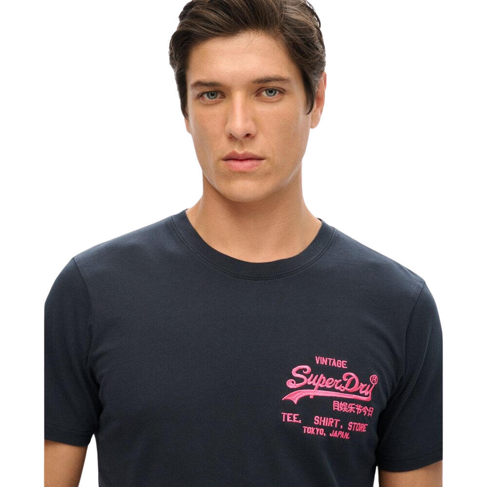 T-shirt logo vintage neon 5/6