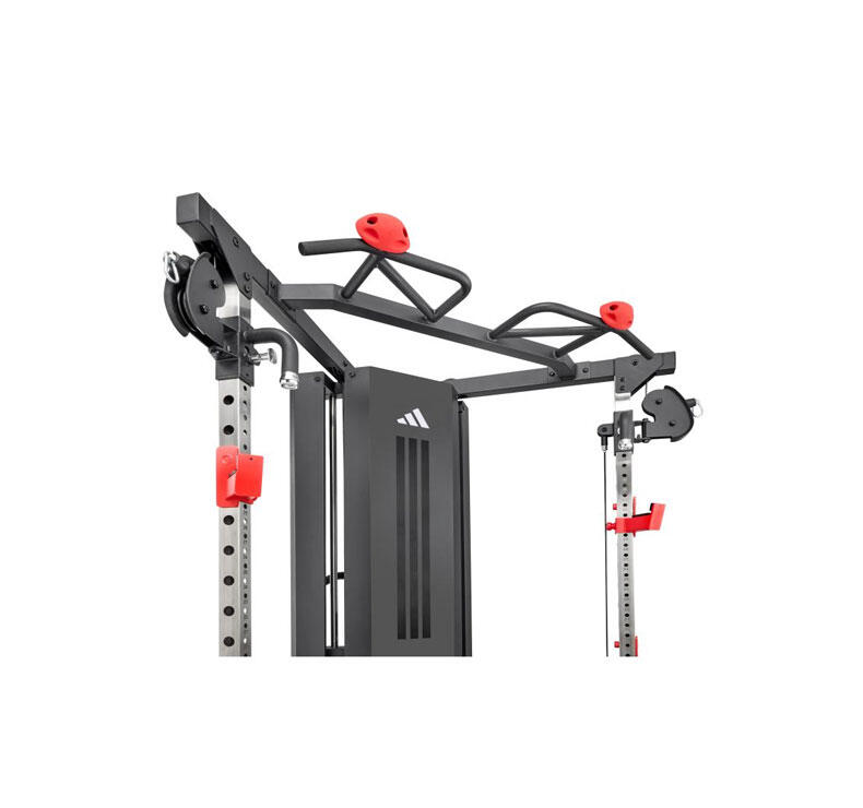 Máquina de poleas Crossover - 286kg - Acero - Placas - 40 posiciones - Rack 3/7