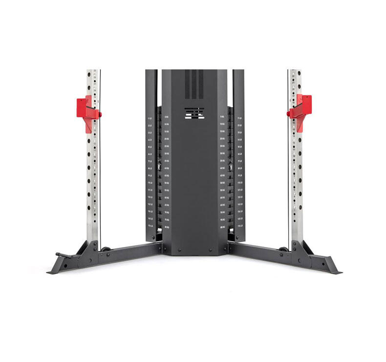 Máquina de poleas Crossover - 286kg - Acero - Placas - 40 posiciones - Rack 6/7