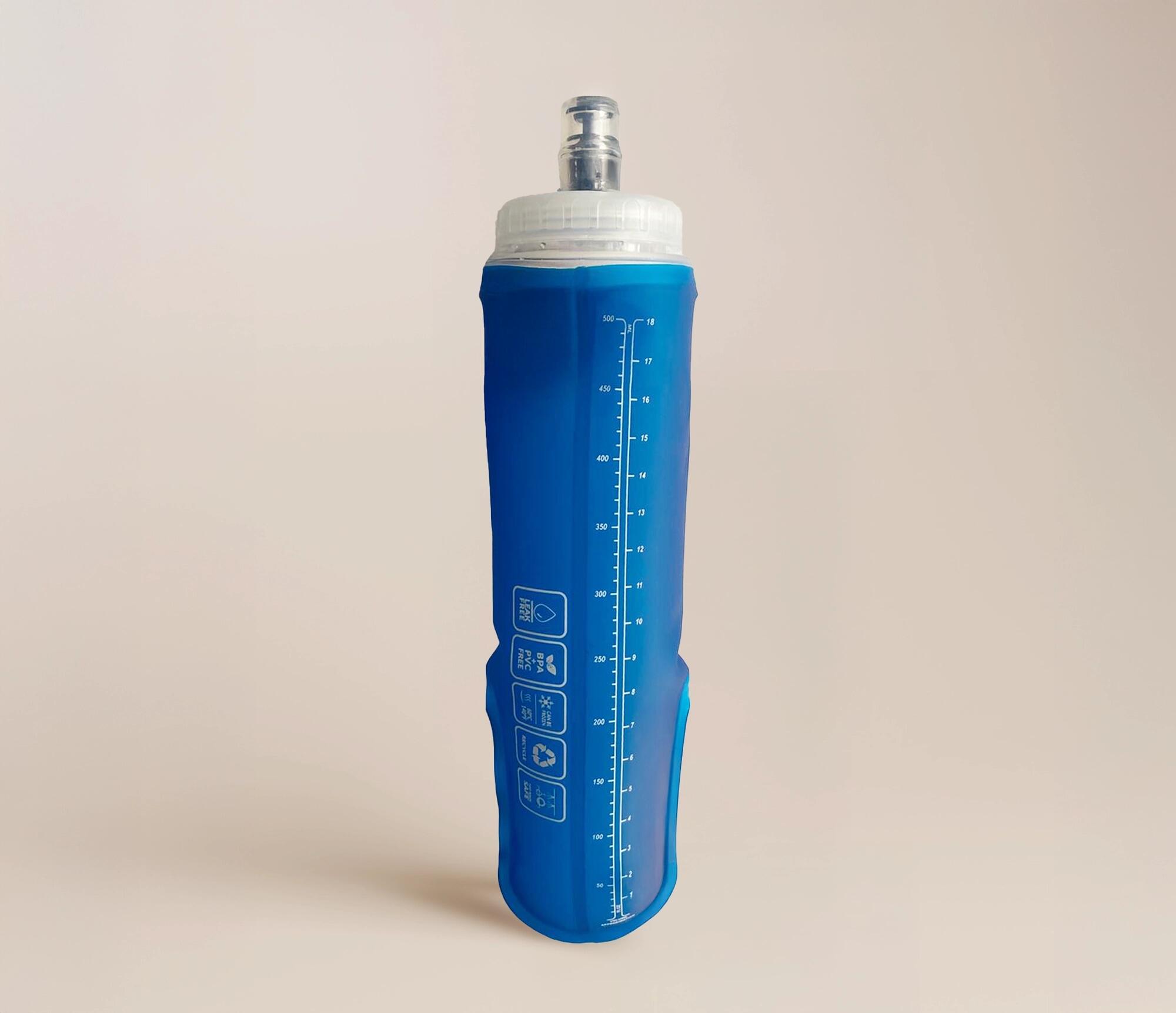 Gourde flasque souple trail running 500 ml - sans BPA 3/6