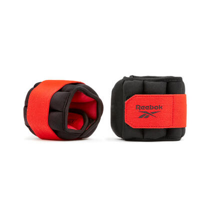 Flexlock Gewichtsmanschette Knöchel rot/schwarz (Paar)