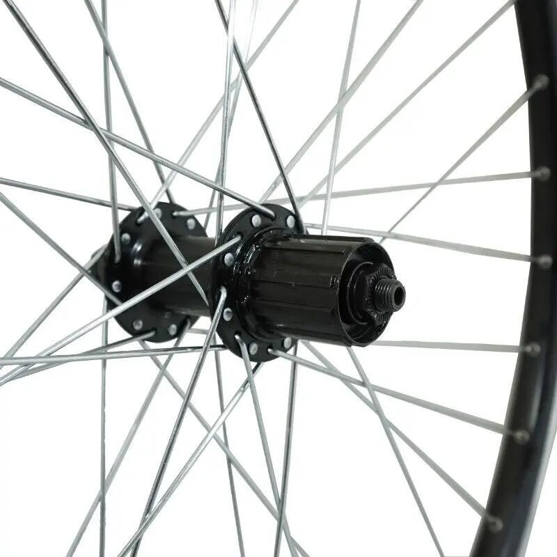 Rad-Bike-Hinterrad doppelwandig mit Ösen Naben-Kassette (verstärkt) Speichen Fel 3/4