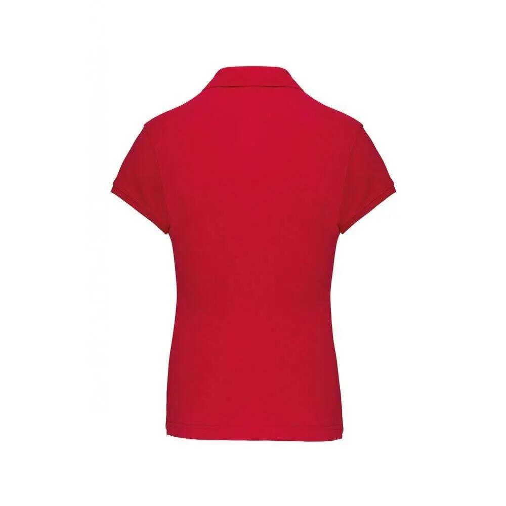 Damen Polo mit kurzen Ärmeln Kariban 2/7