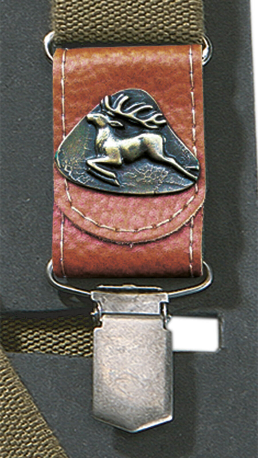Robuster Hosenträger "Hirsch" 3/5