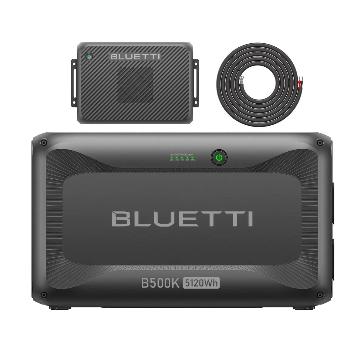 BLUETTI Akumulator B500K+Ładowarka2 – System dużej mocy do długich podróży