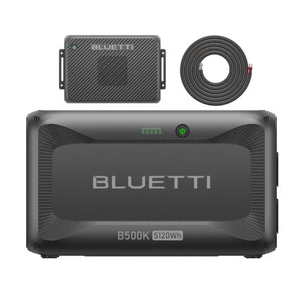 BLUETTI B500K Akku+Ladegerät 2 Energiesystem für Wohnmobil & lange Reisen