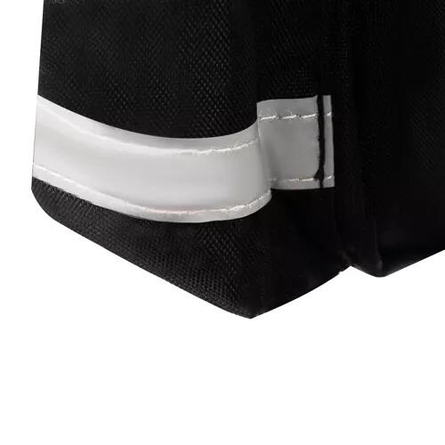 Dubbele Fietstas 60L Regenhoes Reflectoren Zwart 5/7