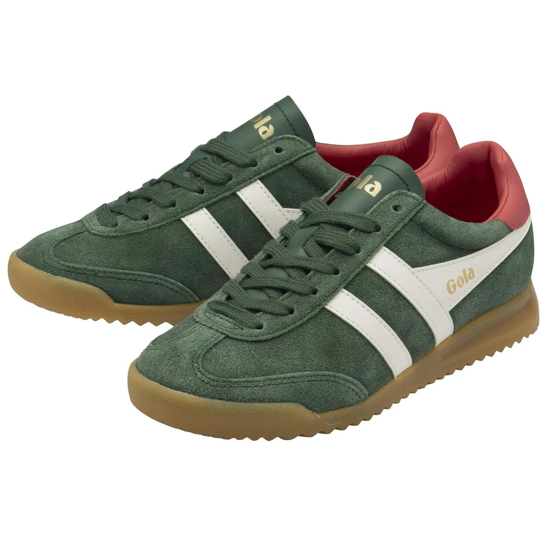 Damen Schnürschuhe aus Wildleder Gola Torpedo 3/3