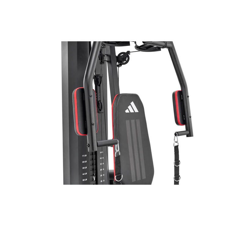 Appareils à charge guidée Home Gym - 70kg - Acier - Plaques - Presse jambes 2/7
