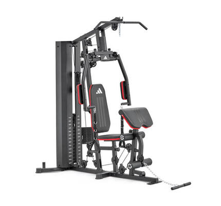Home Gym Krachtstation - 70kg - Staal - Gewichtsstapel - Leg press