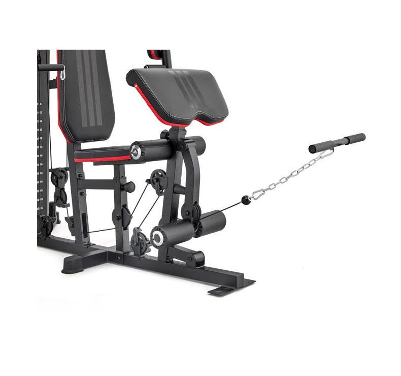 Appareils à charge guidée Home Gym - 70kg - Acier - Plaques - Presse jambes 7/7