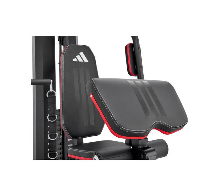 Appareils à charge guidée Home Gym - 70kg - Acier - Plaques - Presse jambes 4/7