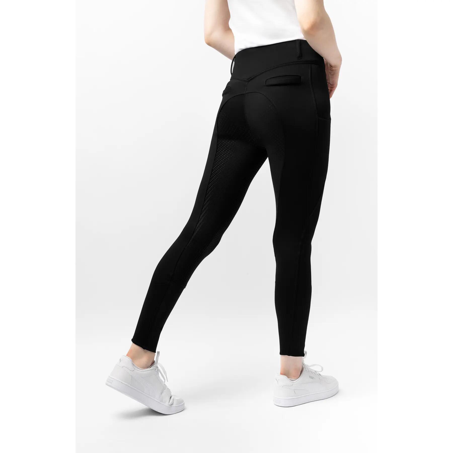 Leggings de equitación térmicos con agarre total para mujer Horze Mira 3/7