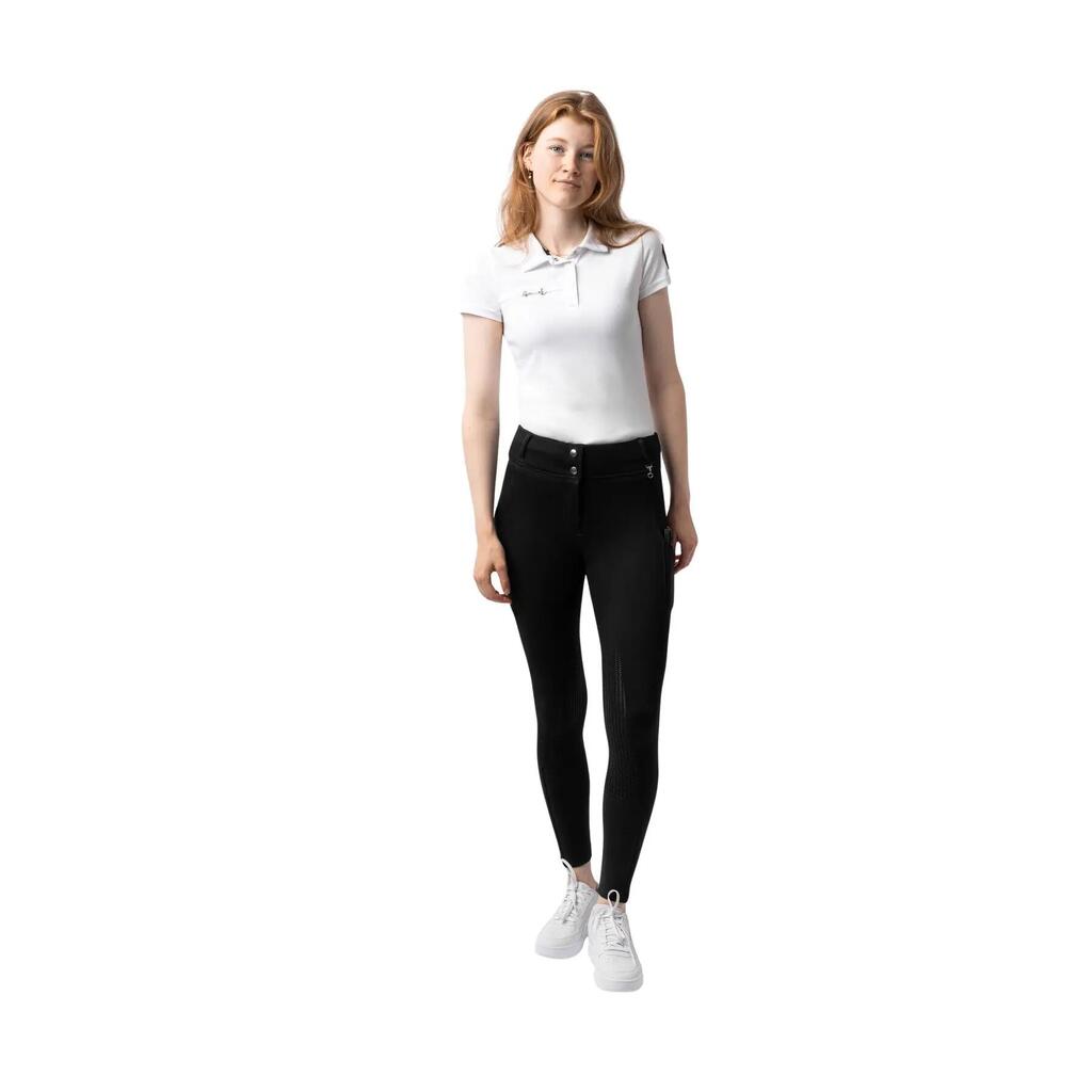 Women's thermal full grip riding leggings Horze Mira