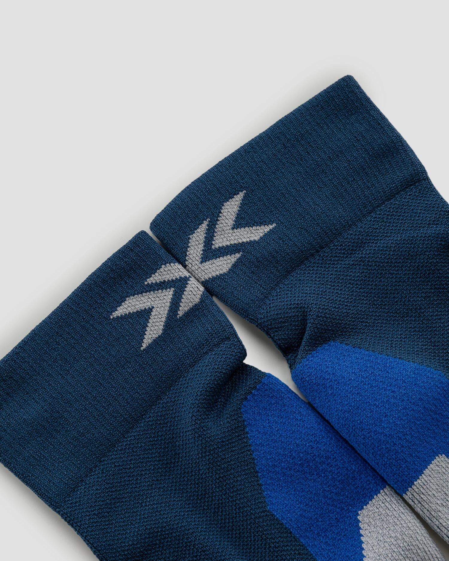 Skarpety narciarskie X-Socks Ski Perform Patriot France OTC Blue