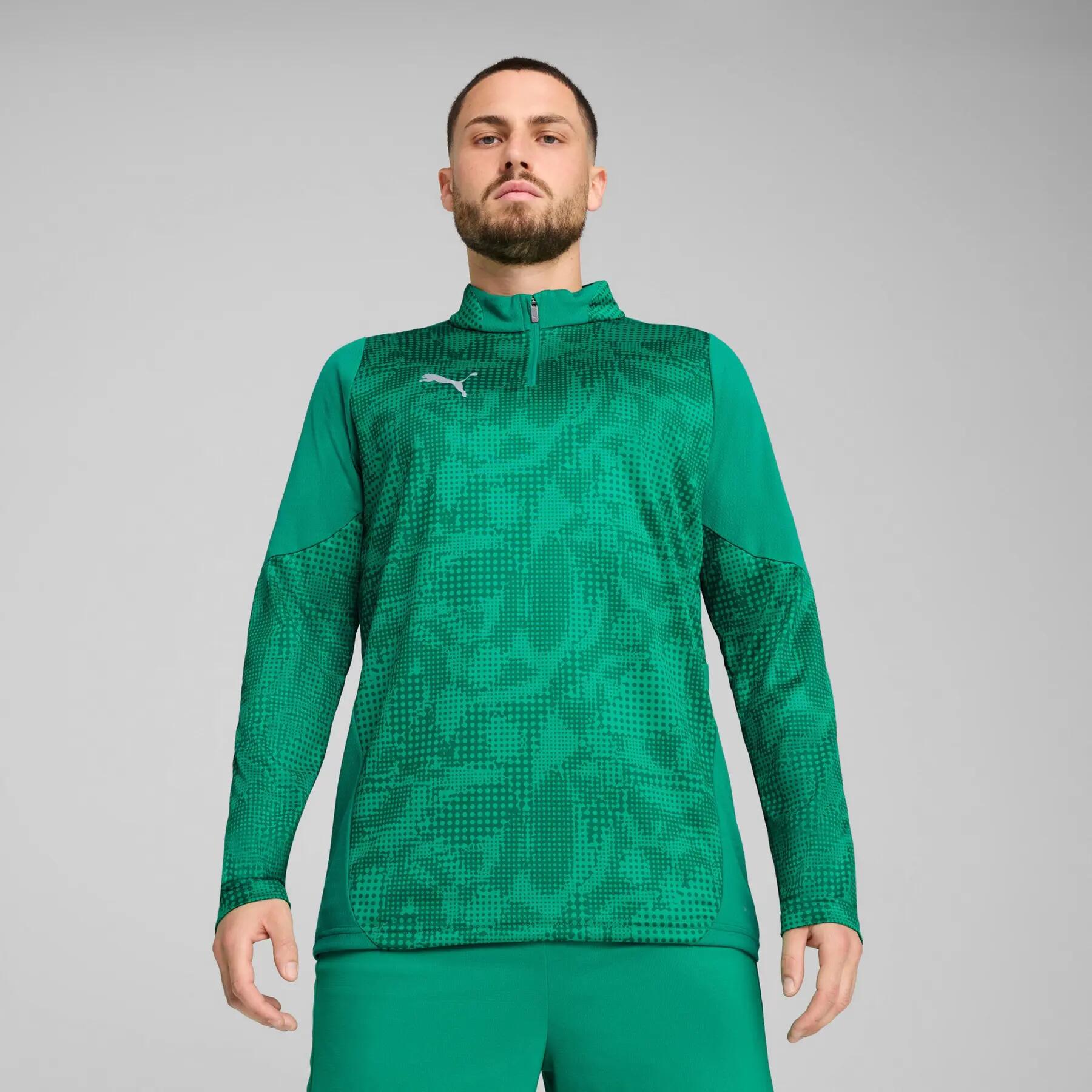 Drill top allenamento con 1/4 di zip Puma Cup 2/6