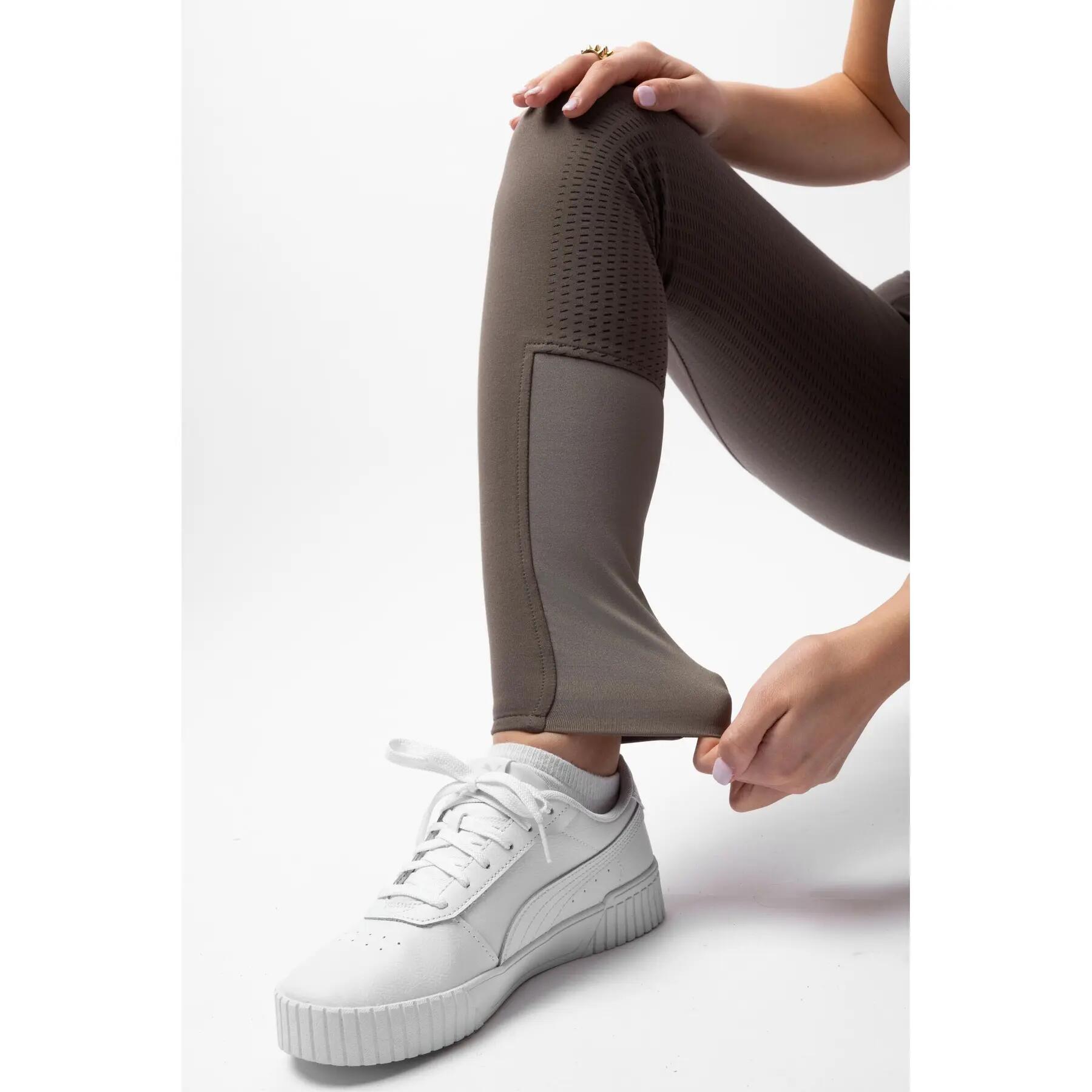 Pantaloni da equitazione full grip da donna Horze Mira 6/7