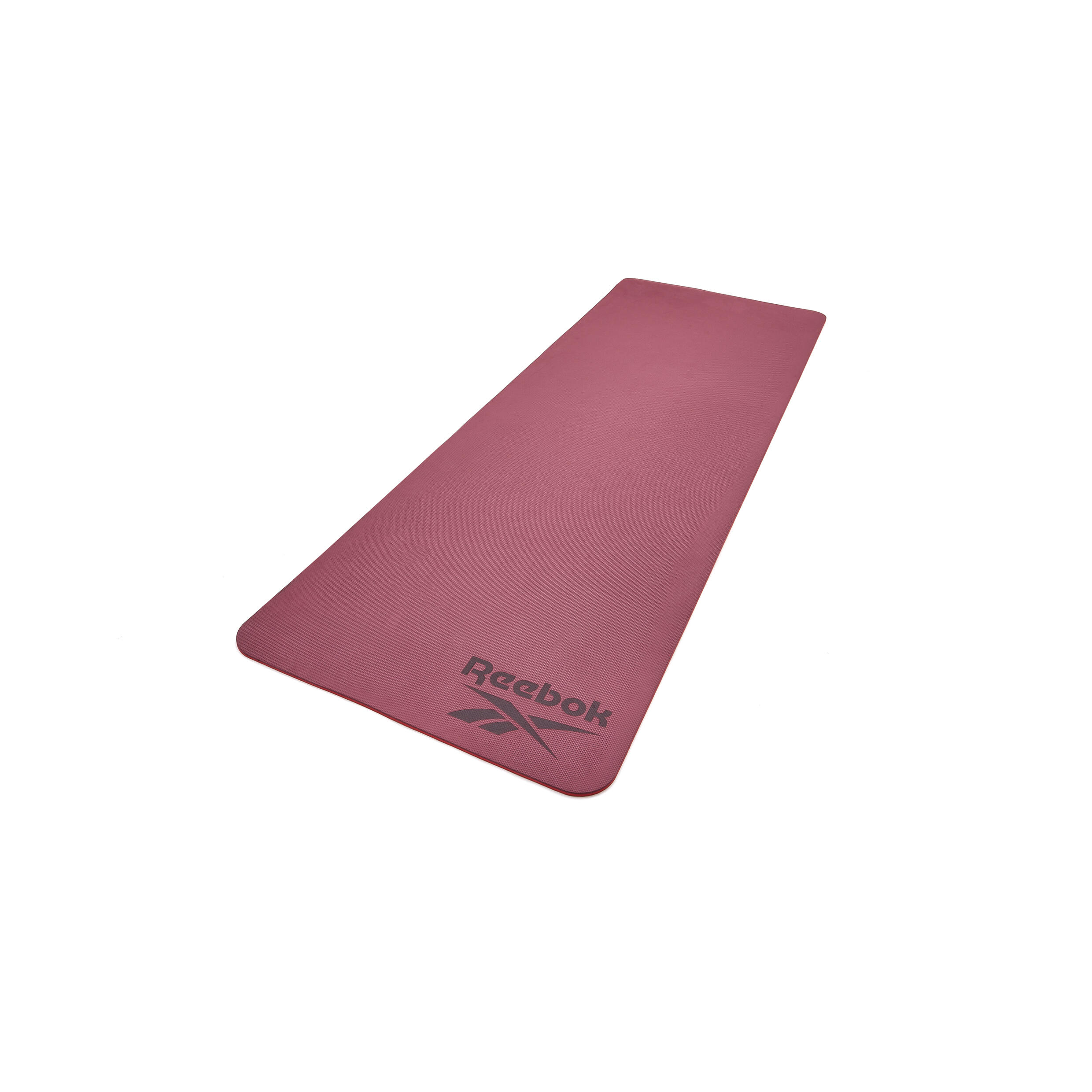 Reebok Yogamatte, 6mm, doppelseitig, Rot 4/7