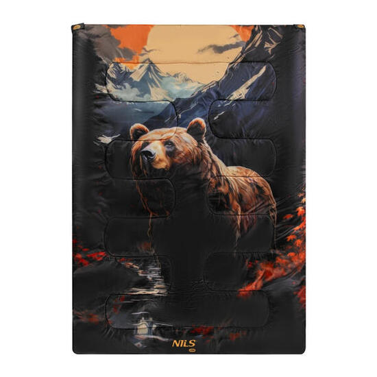 Sac de couchage double 3en1 NILS Camp NC3601 Bear