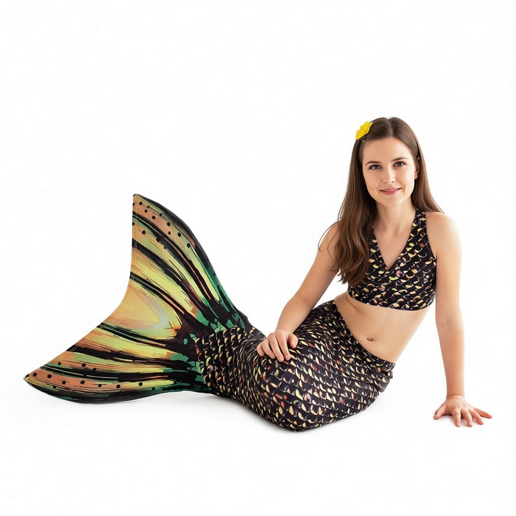Meerjungfrauenflosse Teens und Erwachsene zum Schwimmen Sea Monster JL 3/3