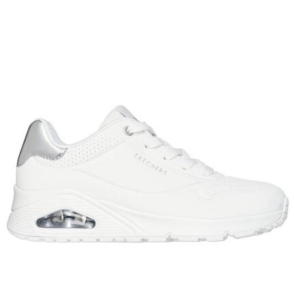 Zapatillas Skechers Uno - Golden Air, Blanco, Mujer