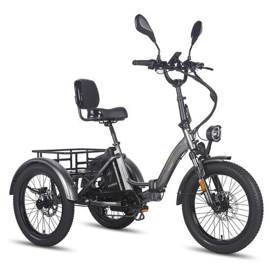 Tricycle électrique FAFREES F20 Mate, batterie 48 V 23,45 Ah