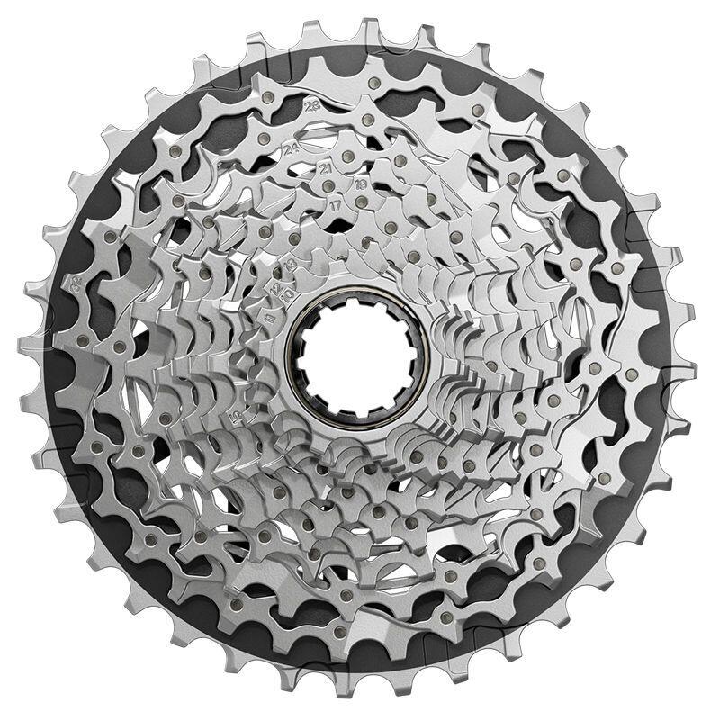 Casseta 1895 Force 12 viteze, nichel-crom mat