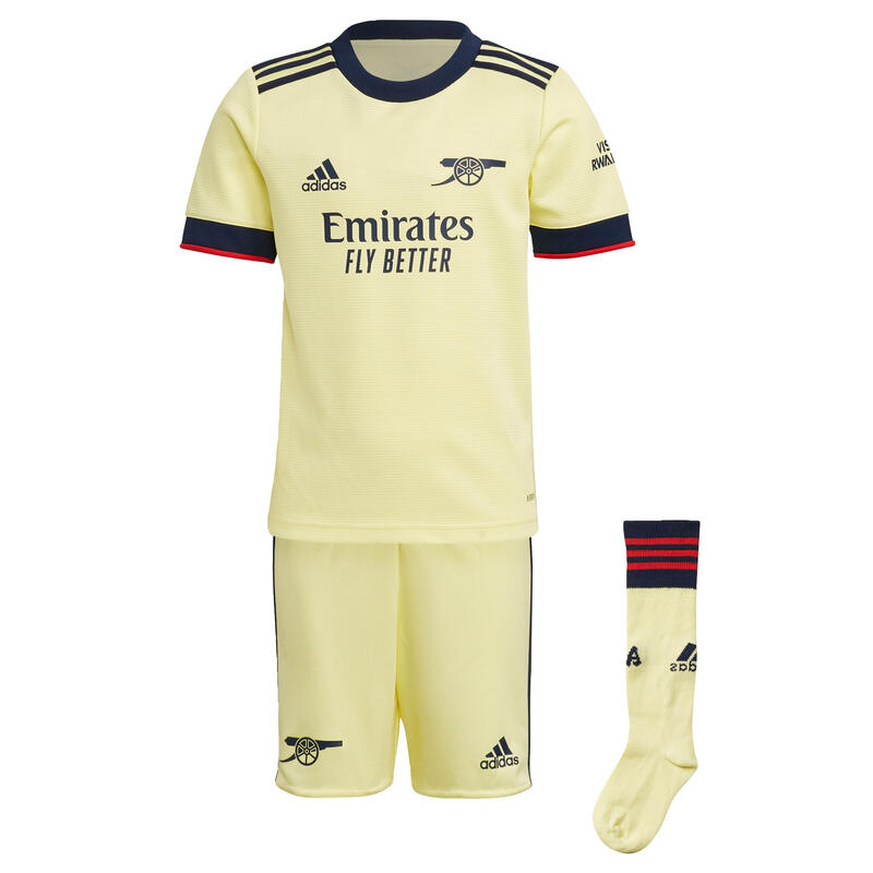 Arsenal 2021-2022 Away Mini Kit