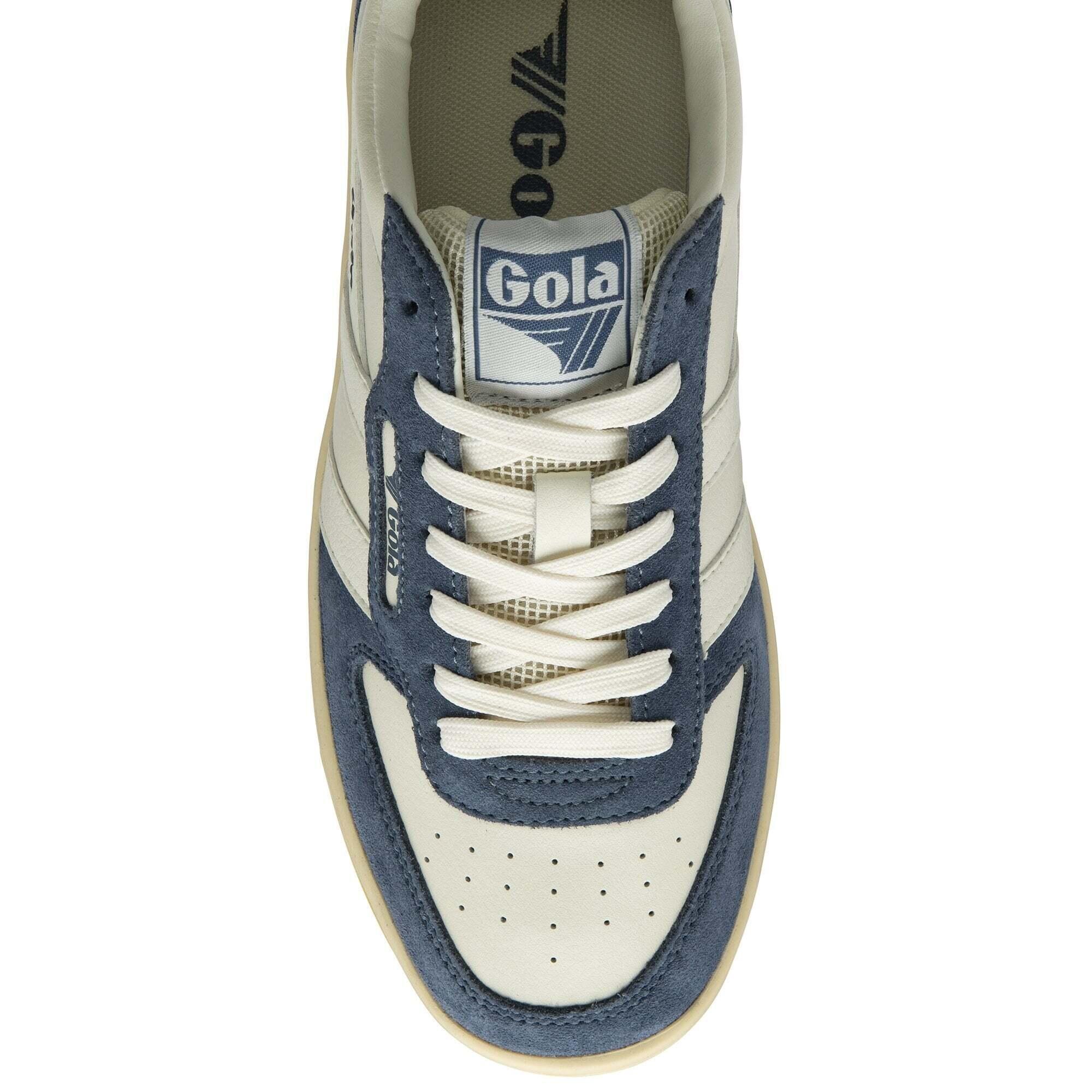 Buy Gola womens Hawk sneakers in white/pearl pink/gold online at gola